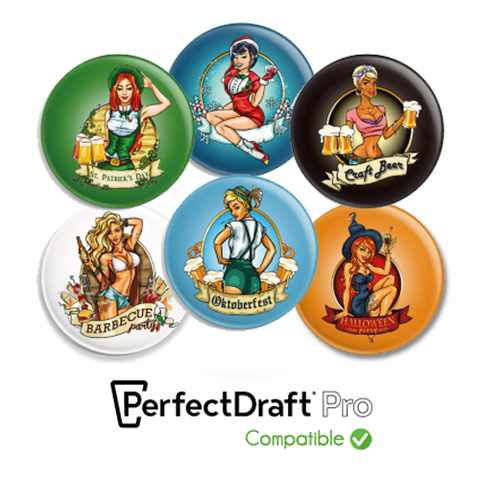 Pin-up Pack (x6) | Medallion (PerfectDraft Pro)