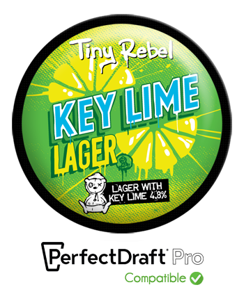 Tiny Rebel Key Lime Lager | Médaillon (PerfectDraft Pro)