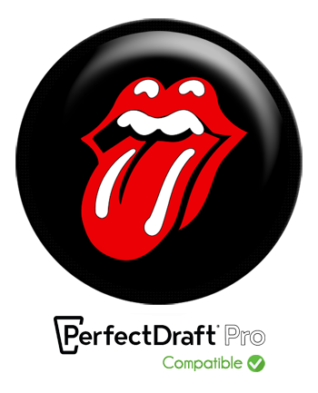 Rock - Rolling Stones | Médaillon (PerfectDraft Pro)